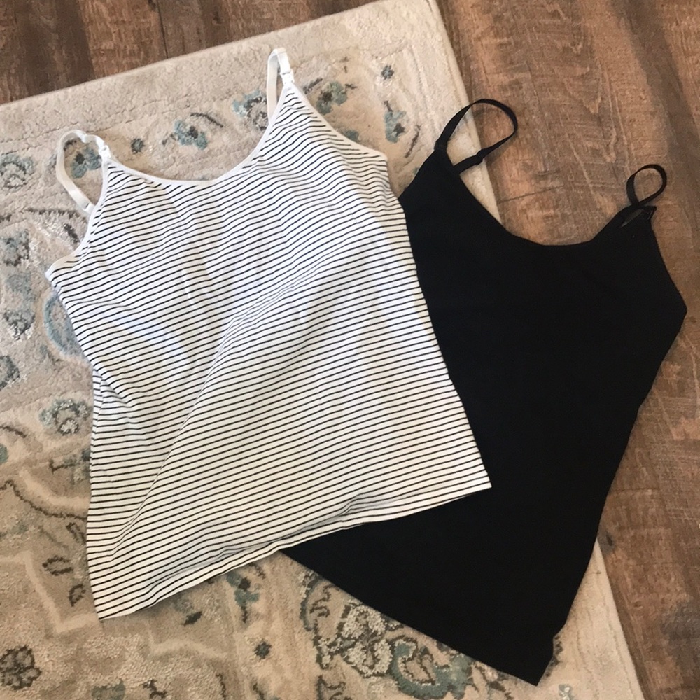 NWOT lot of 2 Gap maternity nursing tanks